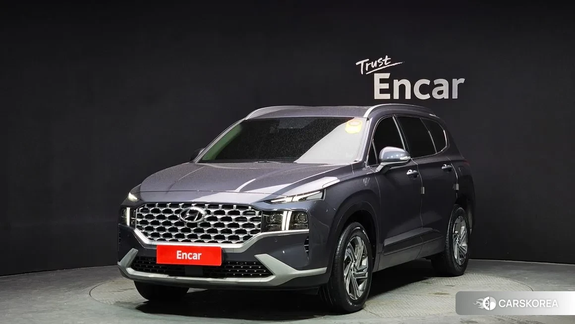 Hyundai The New Santa Fe 2020 Серый из Кореи