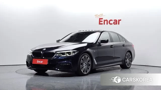 BMW 5 Series (G30) 2020 Синий из Кореи