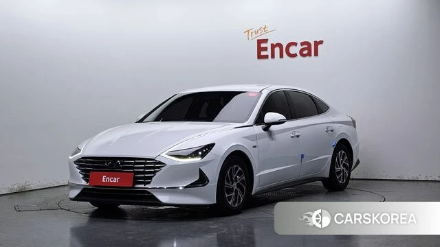Hyundai Sonata Hybrid (DN8) 2019 Белый из Кореи