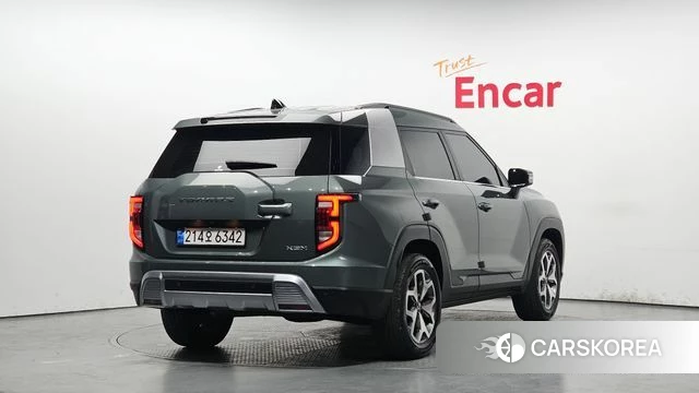 Ssangyong Torres 2024 Зеленый из Кореи