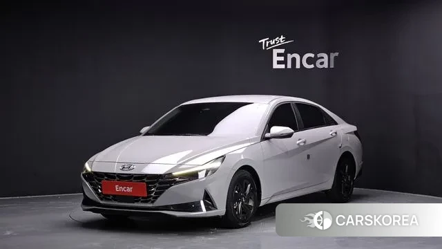 Hyundai Avante (CN7) 2022 Серый из Кореи