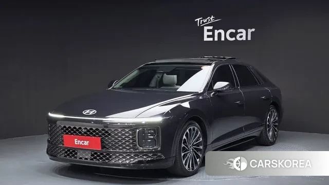 Hyundai Grandeur Hybrid (GN7) 2023 Синий из Кореи