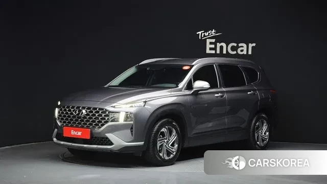 Hyundai The New Santa Fe 2022 Серый из Кореи