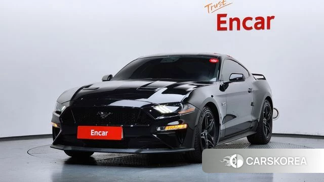 Ford Mustang 2020 Черный из Кореи