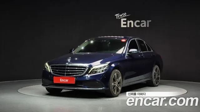 Mercedes-Benz C-Class W205 2019 Синий из Кореи