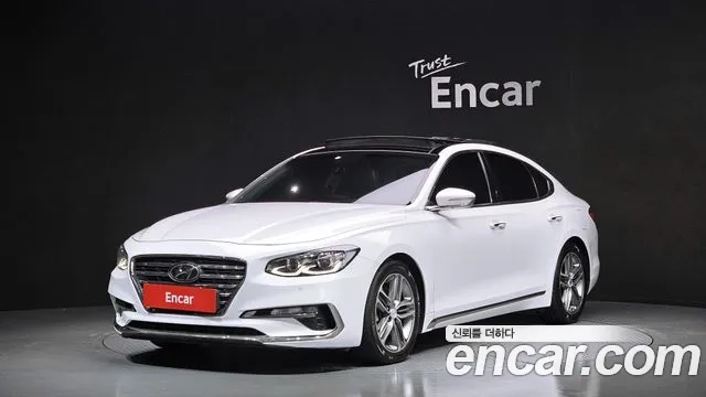 Hyundai Grandeur IG 2018 Белый из Кореи