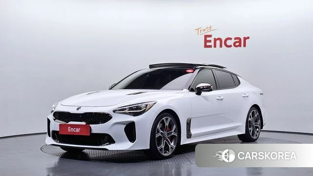 Kia Stinger 2018 Белый из Кореи