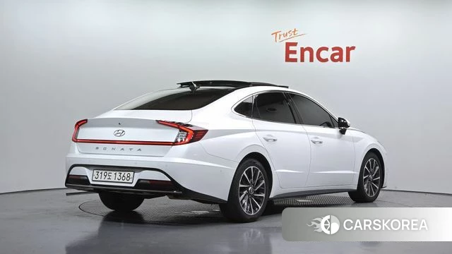 Hyundai Sonata (DN8) 2019 Белый из Кореи