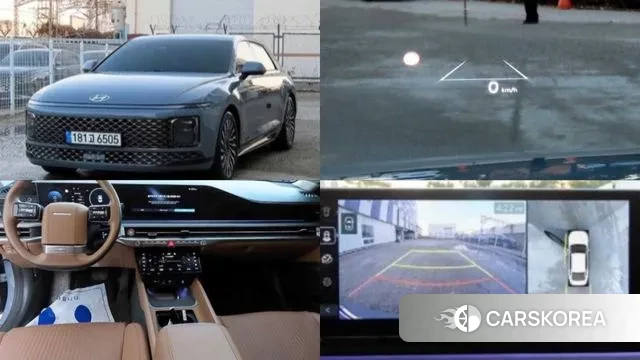 Hyundai Grandeur Hybrid (GN7) 2023 Серый из Кореи