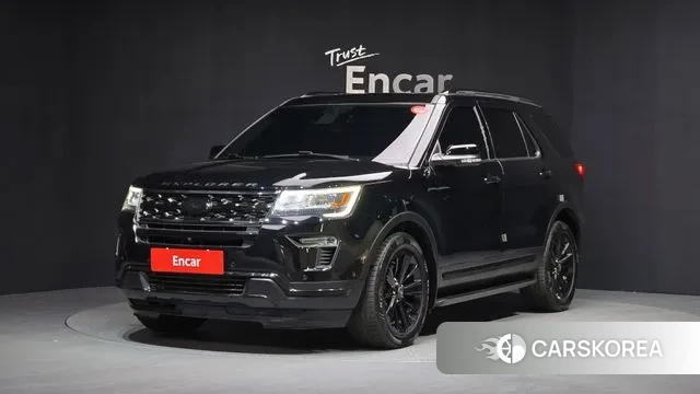 Ford Explorer 2018 Черный из Кореи