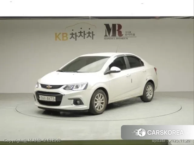 Chevrolet (GM Daewoo) The New Aveo Sedan 2018 Белый из Кореи