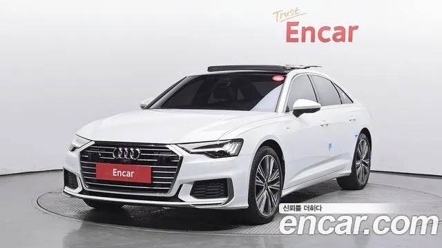 Audi A6 (C8) 2023 Белый из Кореи