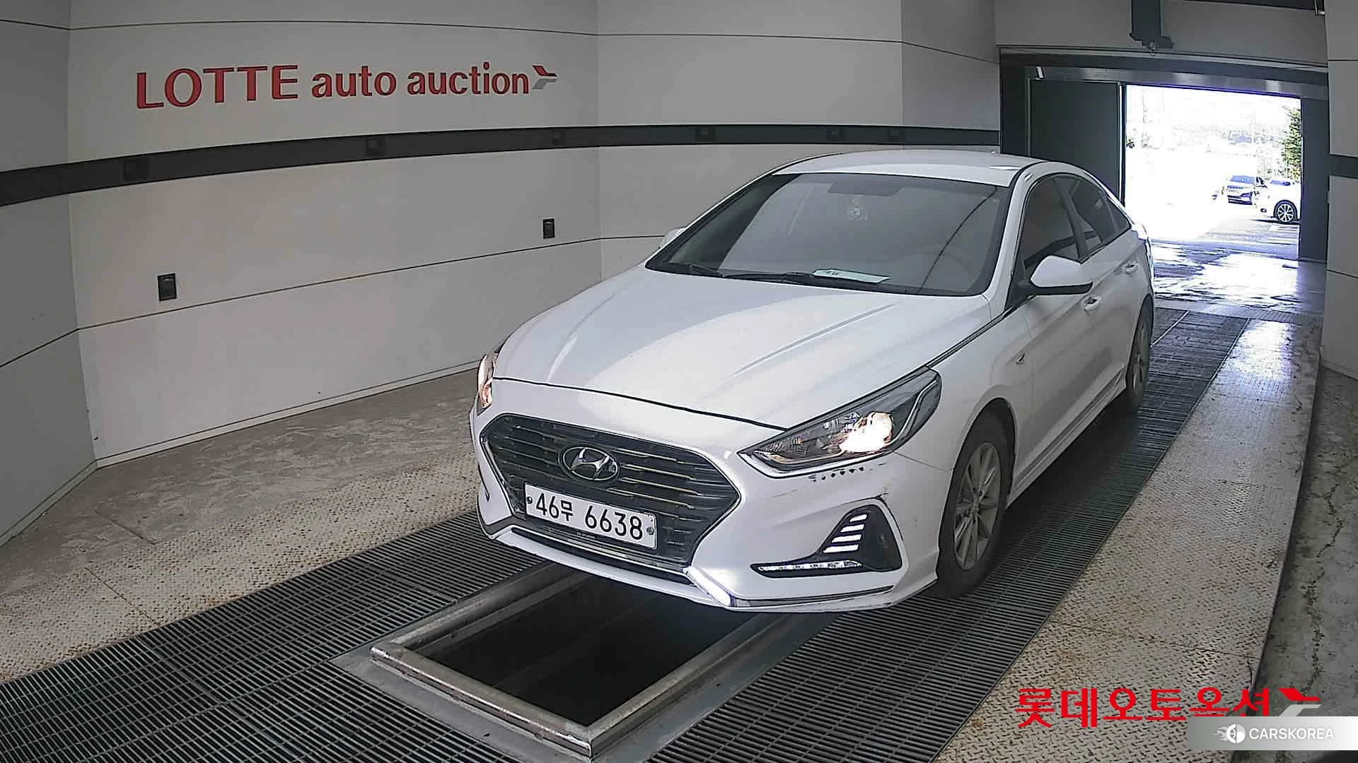 Hyundai Sonata 2019 Белый из Кореи