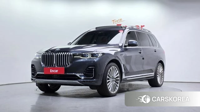 BMW X7 (G07) 2020 Серый из Кореи