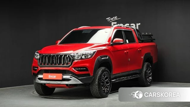 Ssangyong Rexton Sports Cannes 2020 Красный из Кореи