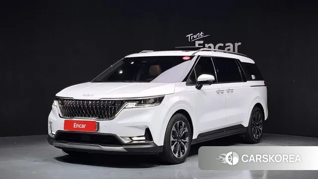 Kia Carnival 4th generation 2022 Белый из Кореи