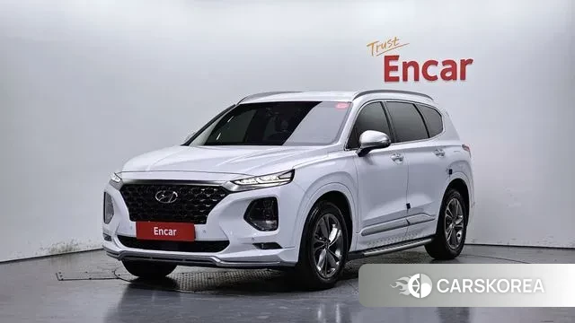 Hyundai Santa Fe TM 2018 Белый из Кореи