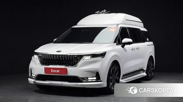 Kia Carnival 4th generation 2021 Белый из Кореи