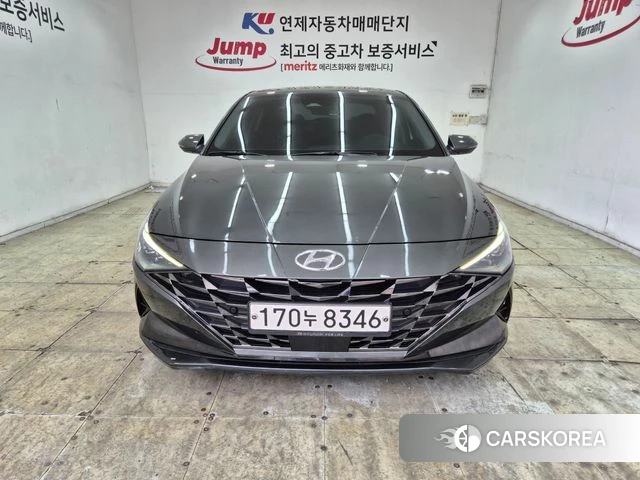 Hyundai Avante (CN7) 2020 Серый из Кореи