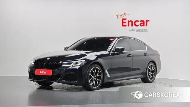 BMW 5 Series (G30) 2023 Черный из Кореи