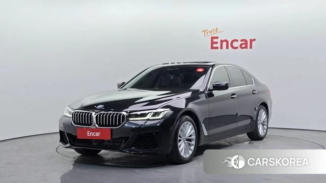 BMW 5 Series (G30) 2018 Черный из Кореи