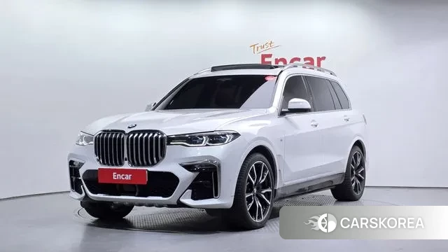 BMW X7 (G07) 2022 Белый из Кореи