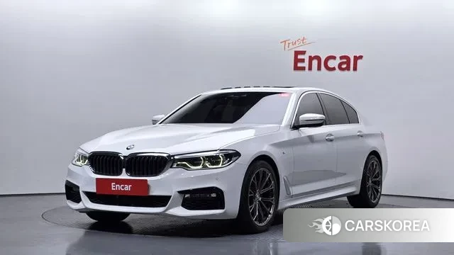 BMW 5 Series (G30) 2018 Белый из Кореи