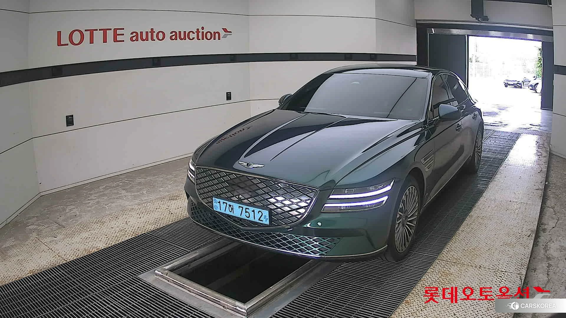 Hyundai G80 2022 Martira Blue (EV only) из Кореи