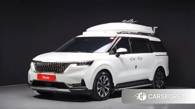 Kia Carnival 4th generation 2023 Белый из Кореи