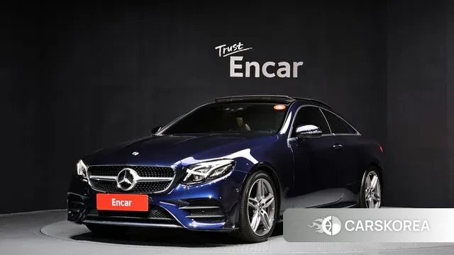 Mercedes-Benz E-Class W213 2018 Синий из Кореи