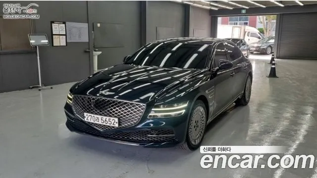 Genesis G80 (RG3) 2021 Синий из Кореи
