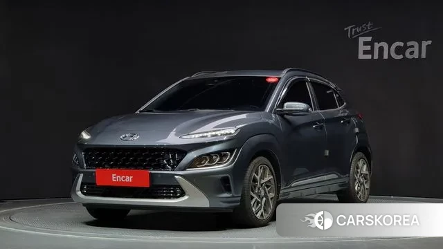 Hyundai The New Kona Hybrid 2021 Серый из Кореи