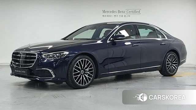 Mercedes-Benz S-Class W223 2026 Синий из Кореи