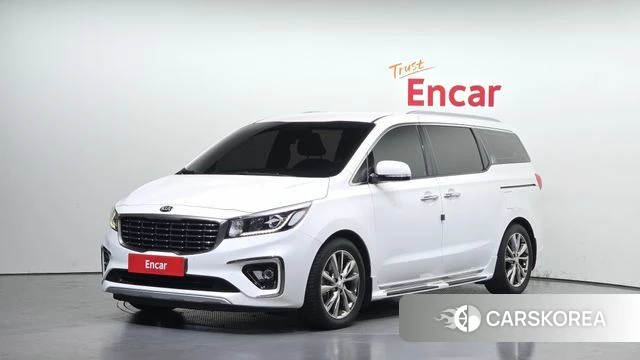 Kia The New Carnival 2018 Белый из Кореи