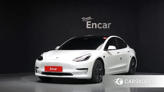 Tesla Model 3 2022 Белый из Кореи