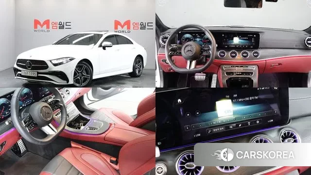 Mercedes-Benz CLS-Class C257 2023 Белый из Кореи