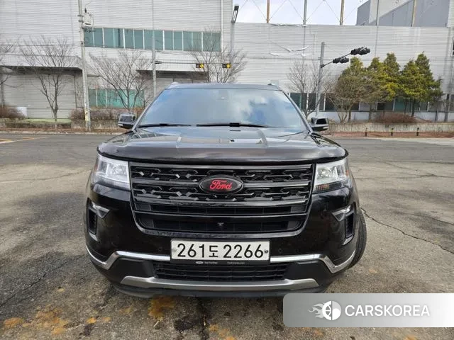 Ford Explorer 2018 Черный из Кореи