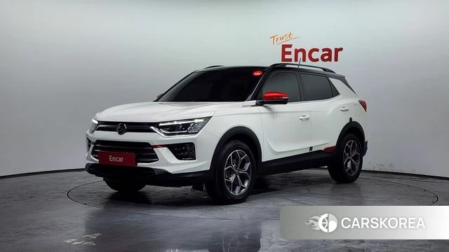 Ssangyong Beautiful Korando 2021 Белый из Кореи