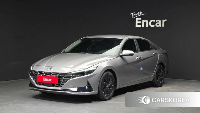 Hyundai Avante Hybrid (CN7) 2021 Серый из Кореи