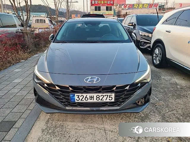 Hyundai Avante (CN7) 2021 Серый из Кореи