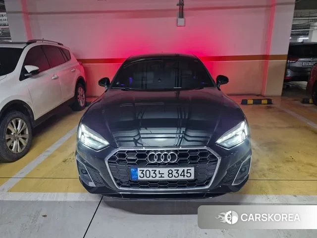 Audi A5 (F5) 2022 Черный из Кореи