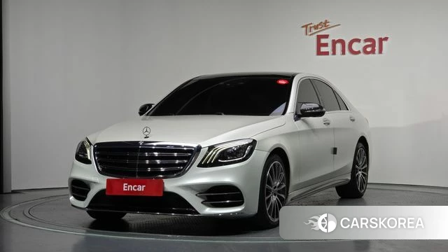 Mercedes-Benz S-Class W222 2018 Белый из Кореи