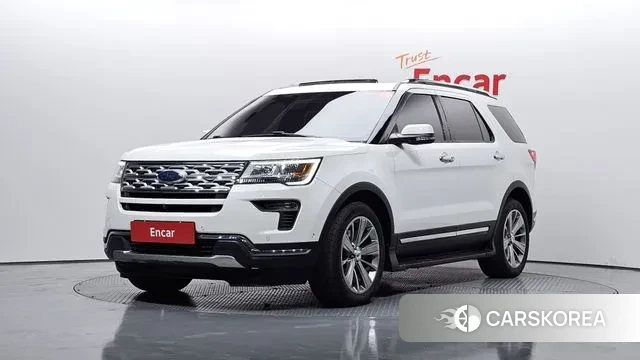 Ford Explorer 2018 Белый из Кореи