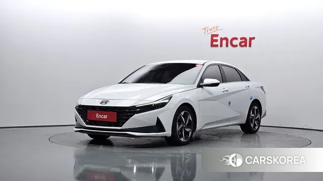Hyundai Avante (CN7) 2020 Белый из Кореи