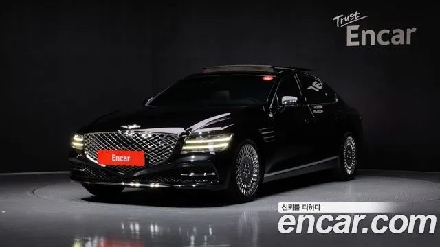 Genesis G80 (RG3) 2021 Черный из Кореи