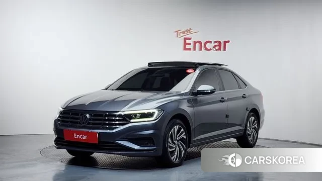 Volkswagen 7th Generation of Jetta 2021 Серый из Кореи
