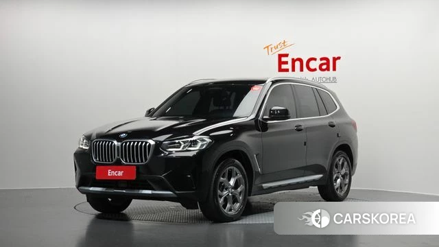BMW X3 (G01) 2022 Черный из Кореи