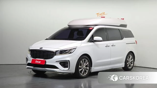 Kia The New Carnival 2019 Белый из Кореи