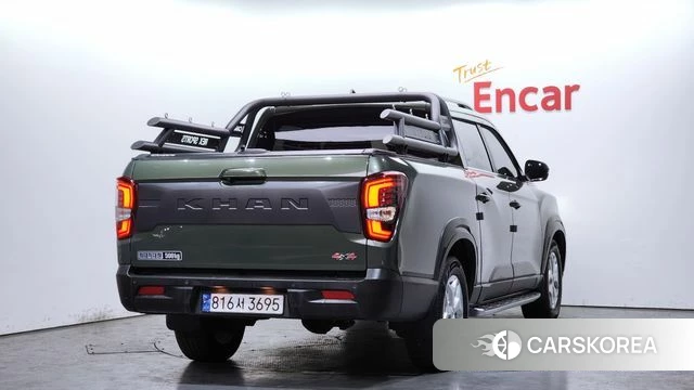 Ssangyong The New Rexton Sports Cannes 2023 Темно-зеленый из Кореи