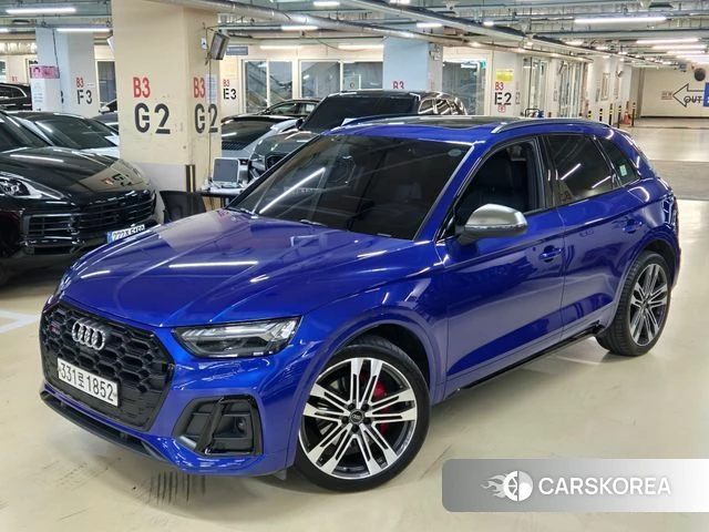 Audi SQ5 (FY) 2022 Синий из Кореи